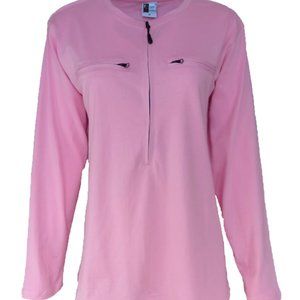 Women's long sleeve 5 zipper Easy Port Access Chemo Shirt - Best Gift fo…